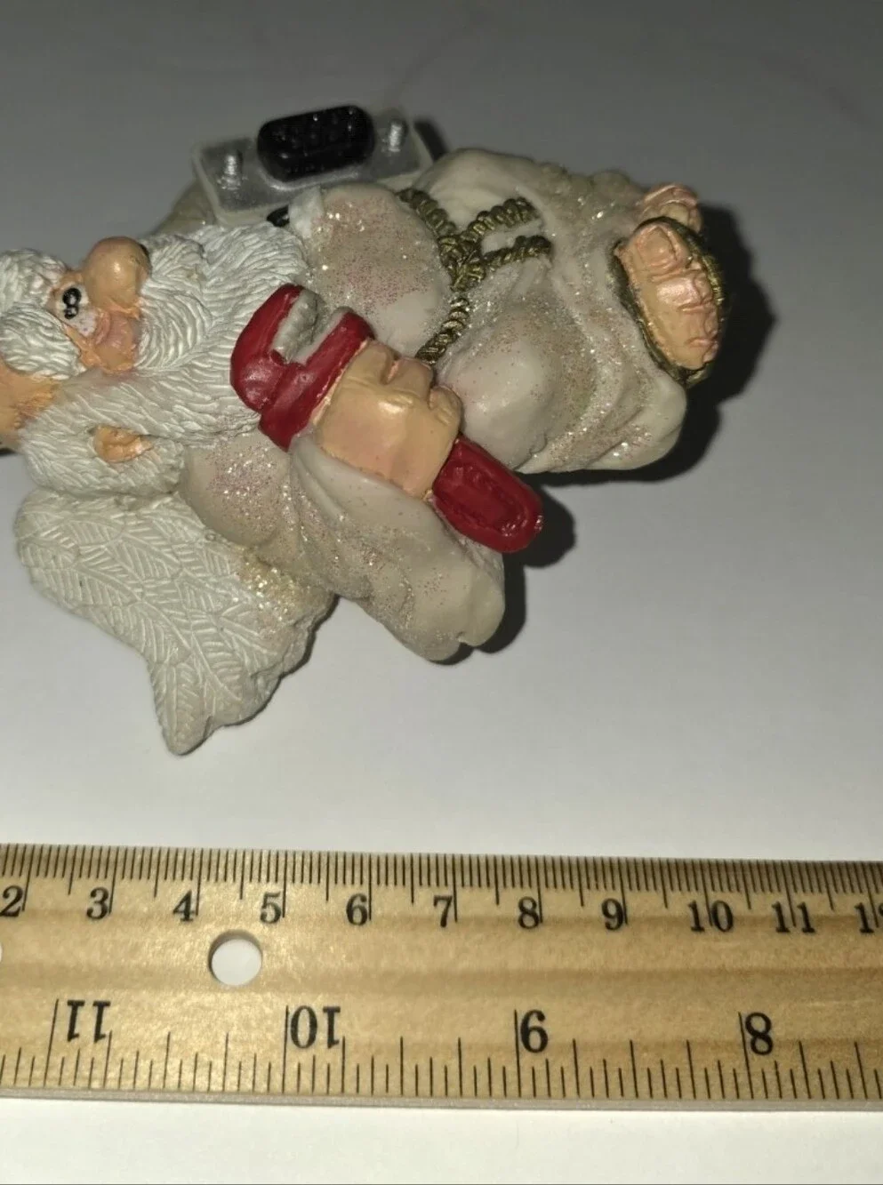 Vintage ANGEL SHELF SITTER Decoration Wrench Tools 1999 Collectable